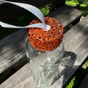 Glass Bling Bottle