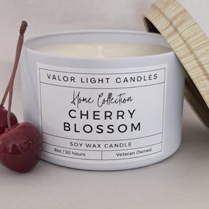 Cherry Blossom 8 oz. Soy Candle