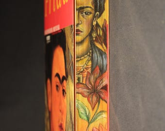 Frida (IN GREEK)_Vers.1_Printed Book Collectable_Painted Edges_Unique Literary Gift