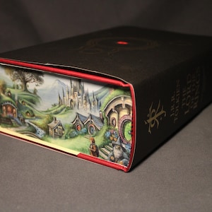 The Lord of the Rings_Painted Edges | unique literary gift | book collectabe