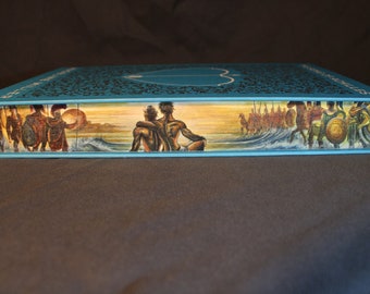 The Song of Achilles Fore-Edge Painting