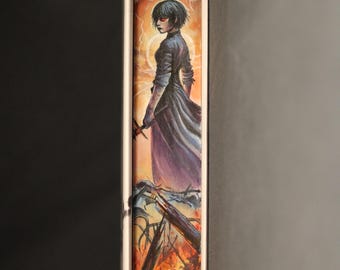Hand-Painted Edges Book | The Burning God, Poppy War Series