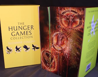 The Hunger Games Collection + The Ballad of Songbirds and Snakes Fore-Edge Painting