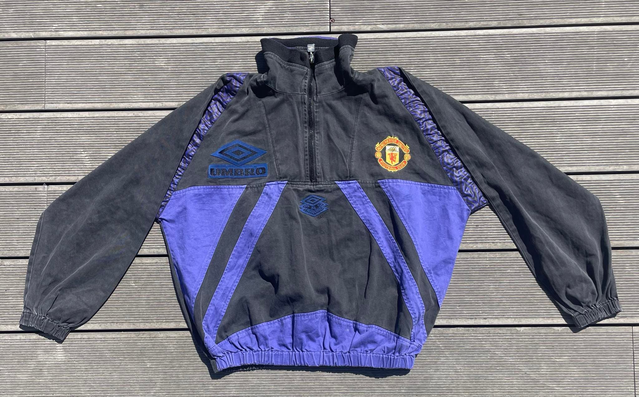 Jacket Manchester United Drill Top Vintage 1996-97 Manchester