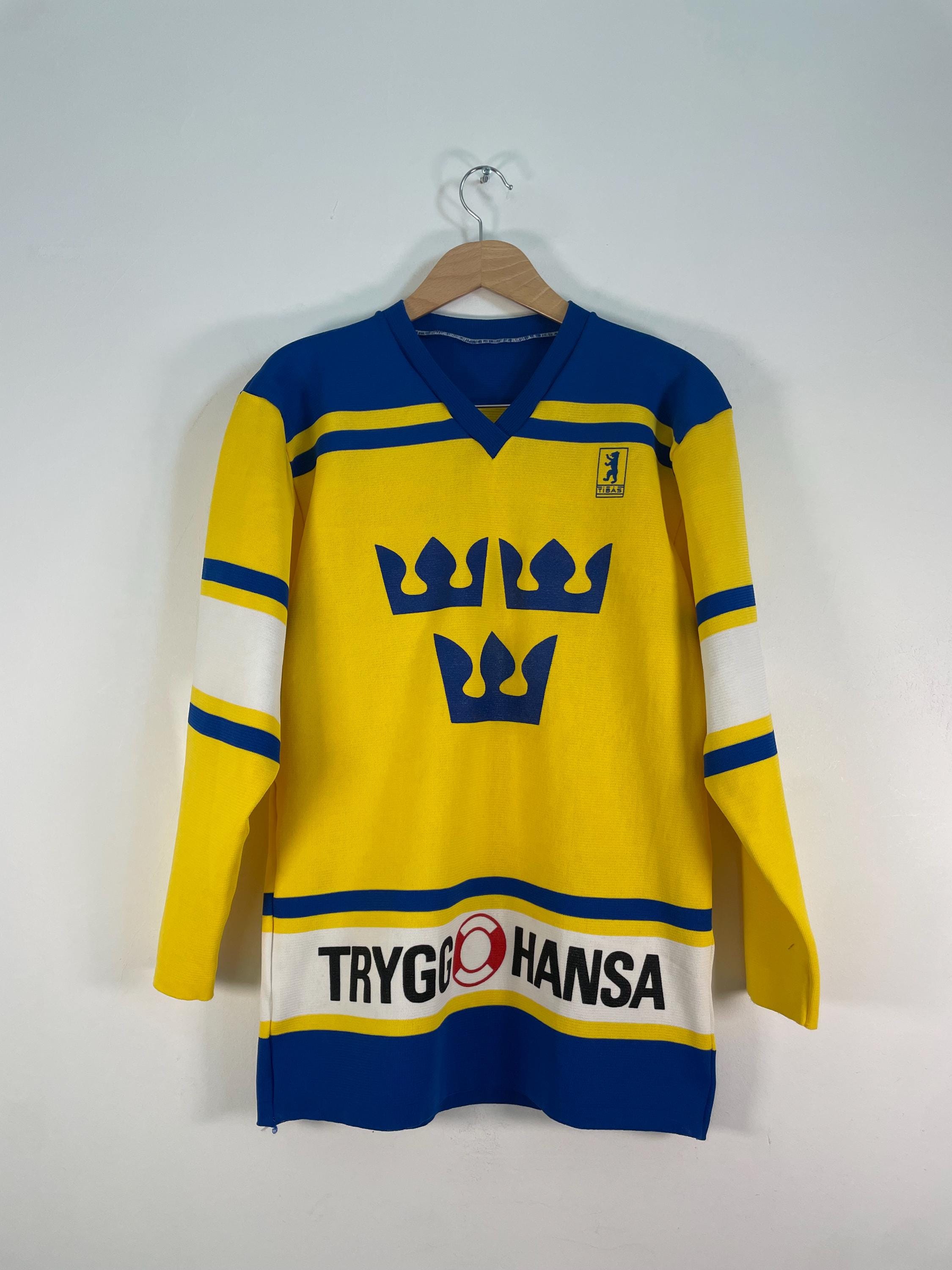 Ishockey Forbundet Team Sweden Blue Hockey Jersey Swedish Ice Hockey - Main Image