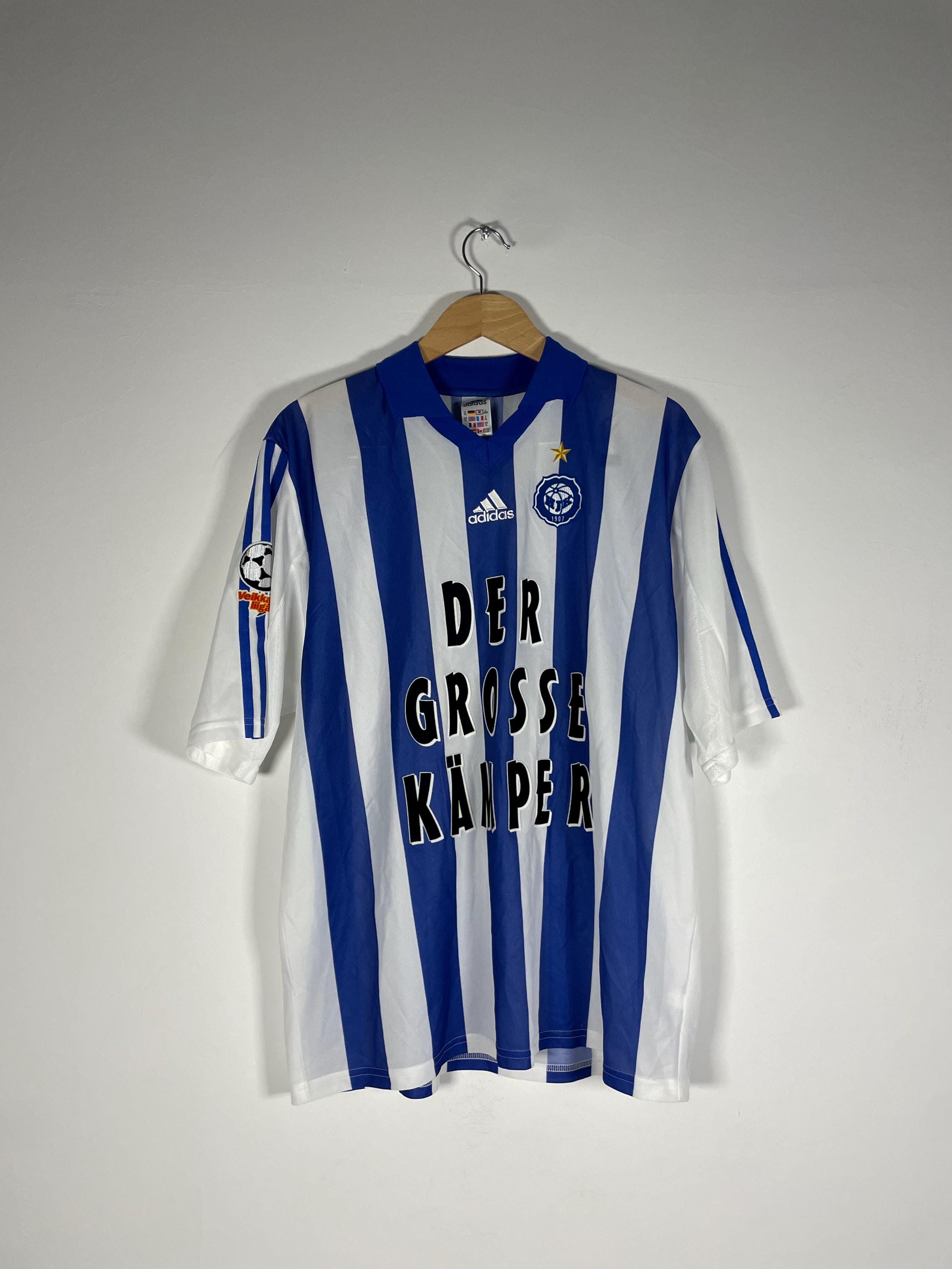 Vintage 90's Adidas HJK Helsinki Jersey (size: XL) Rare! - Etsy