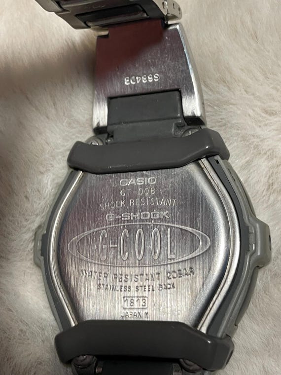 Vintage Casio GT-006 G-cool Watch Made in Japan - Etsy display picture 1