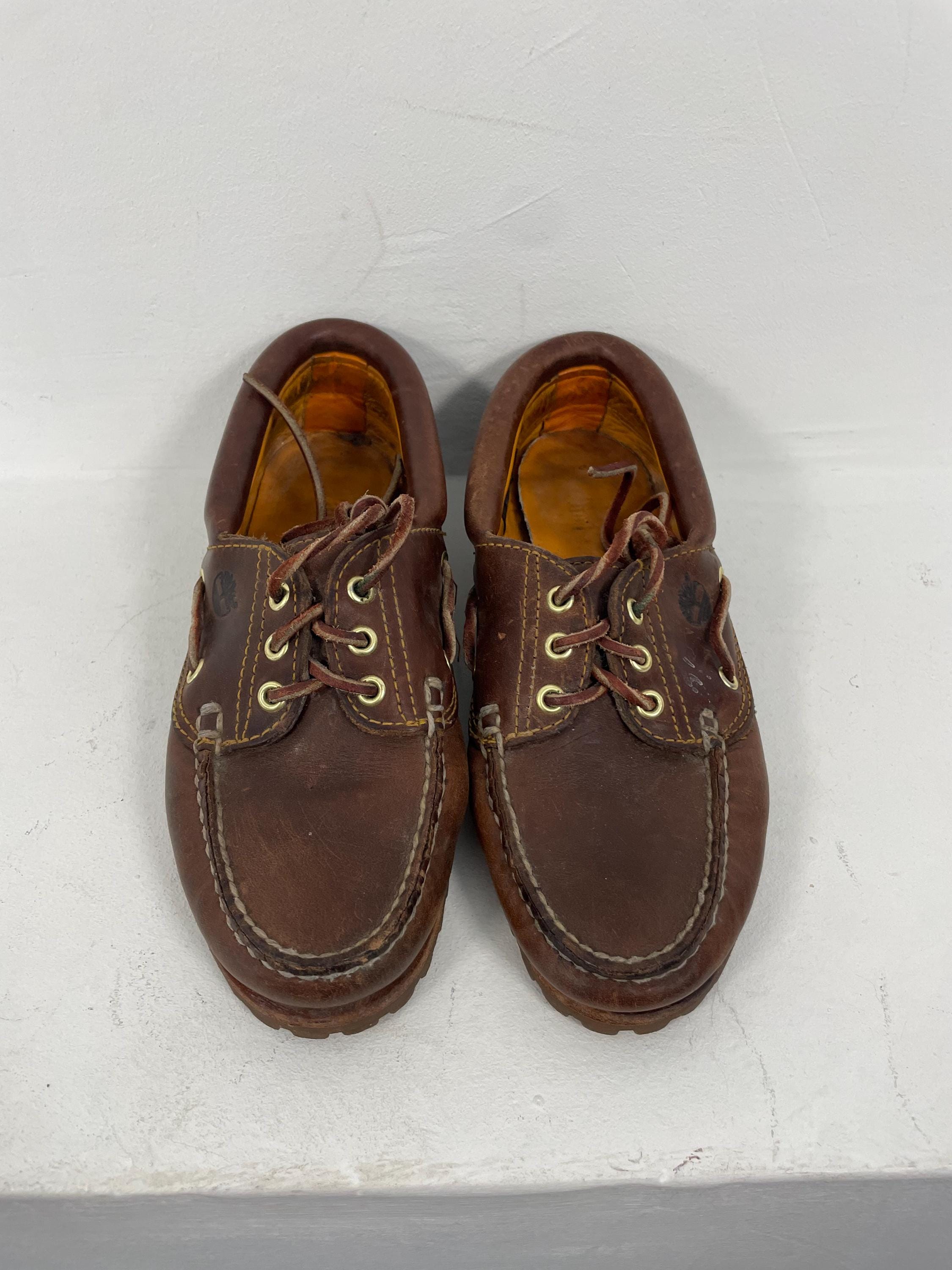 Vintage Timberland Shoes Oxblood Leather Loafers (size: EU36  display picture 1
