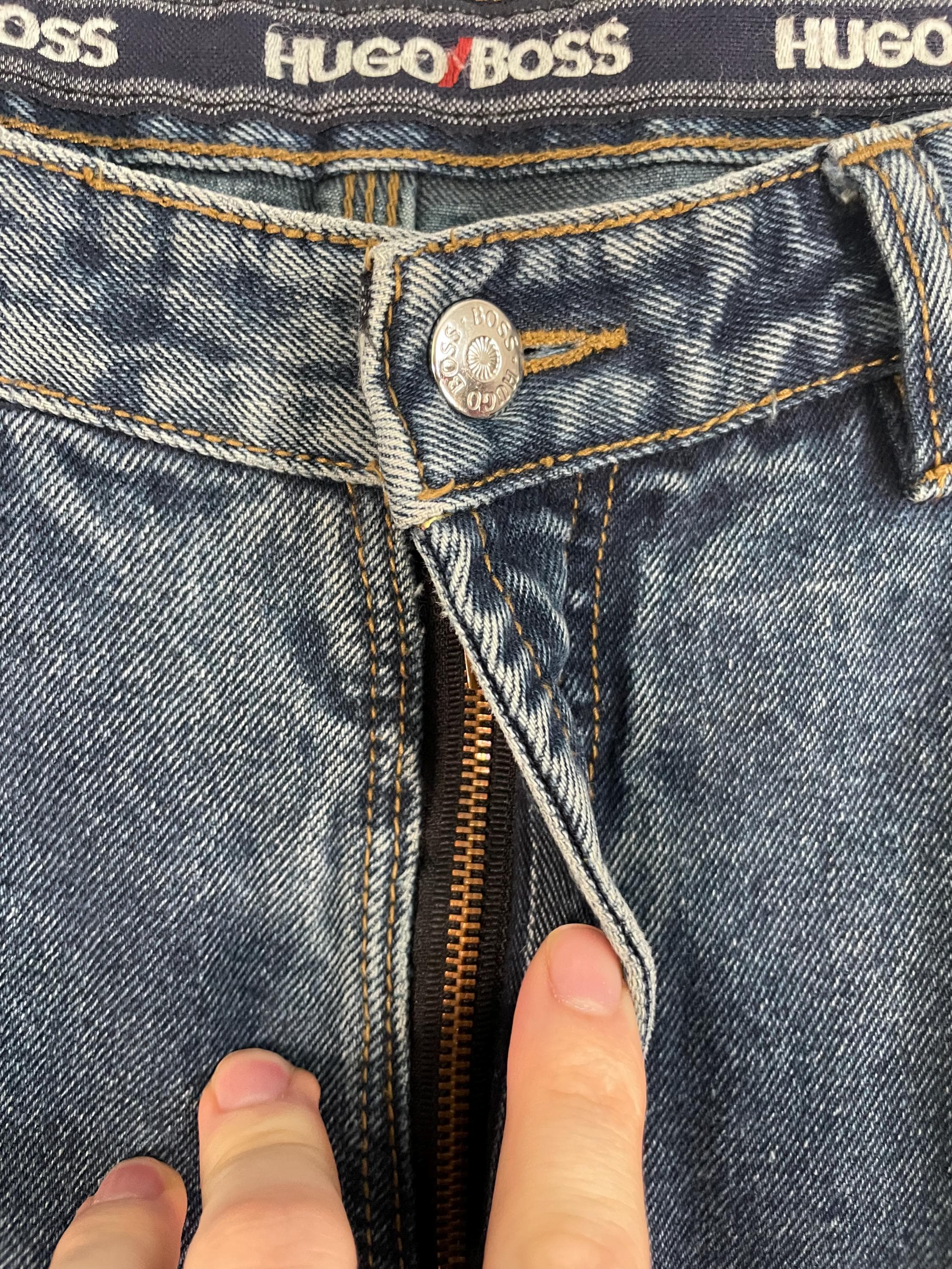00s HUGO BOSS archive black denim pants Hugo Boss - Select Line 