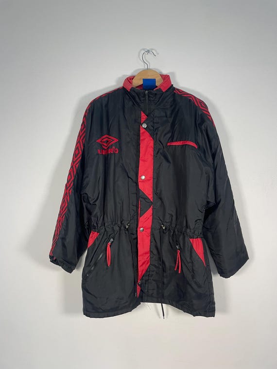 Vintage 90's Umbro Template Bench Jacket (size: S) - Etsy