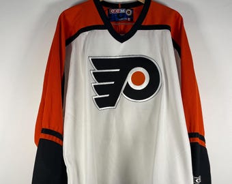 Vintage CCM Philadelphia Flyers-jersey (maat: XL) gemaakt in Canada
