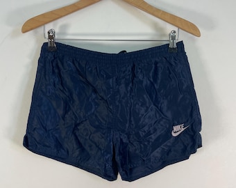 Vintage 80&#39;s Nike Shiny Shorts (Size: M)