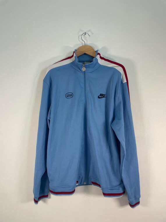 Giacca da tuta vintage anni '90 Nike Just Do It con cerniera