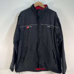 Vintage Audi S Line Racing 2 in 1 Jacket and Vest (Size: XXL)