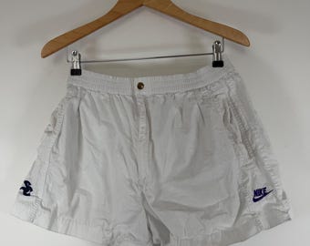 Pantalón corto de tenis Nike Supreme Court J. Courier Agassi Sampras vintage de los años 90 (Talla: L)