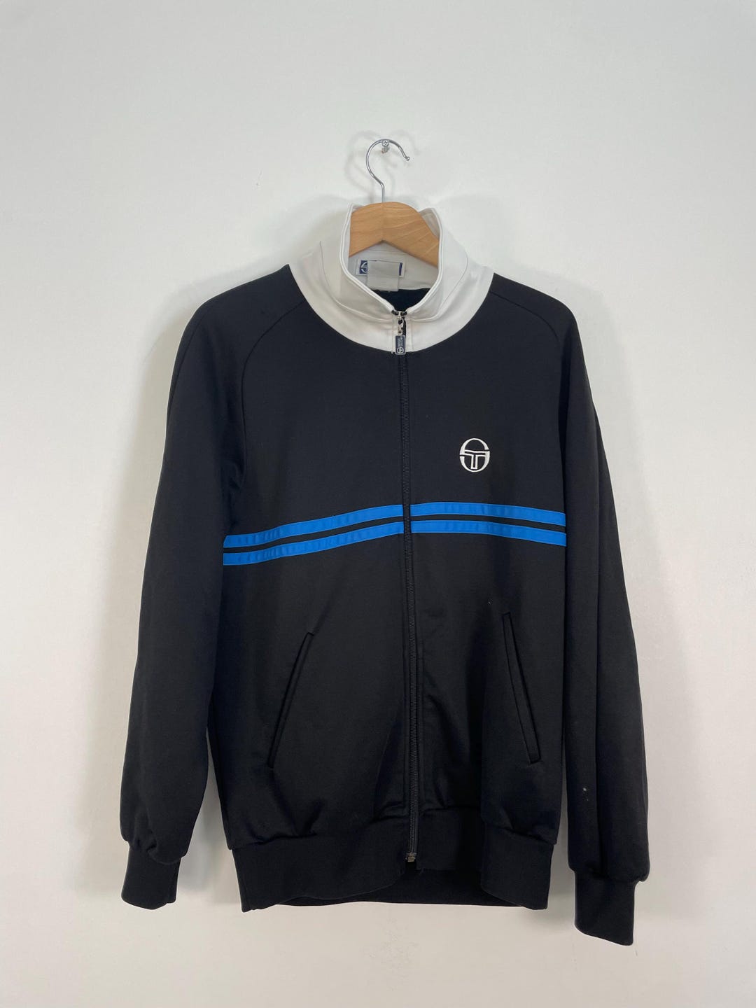 Vintage 80's Sergio Tacchini Jacket (size: XL) - Etsy