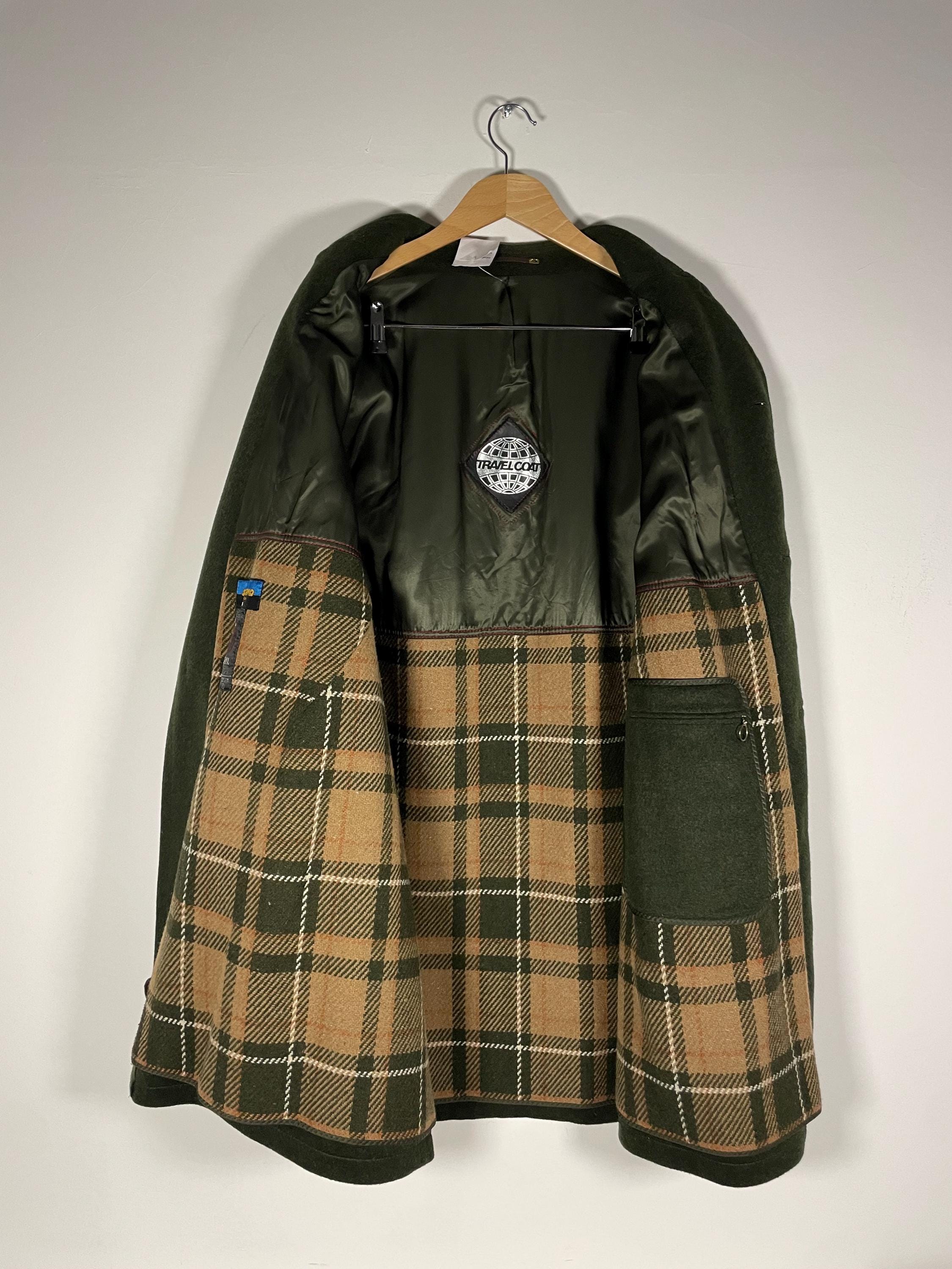 Vintage Pischl Green Original Tyroler Loden Coat (size: 53 Vintage Pischl Green Original Tyroler Loden Coat (size: 53