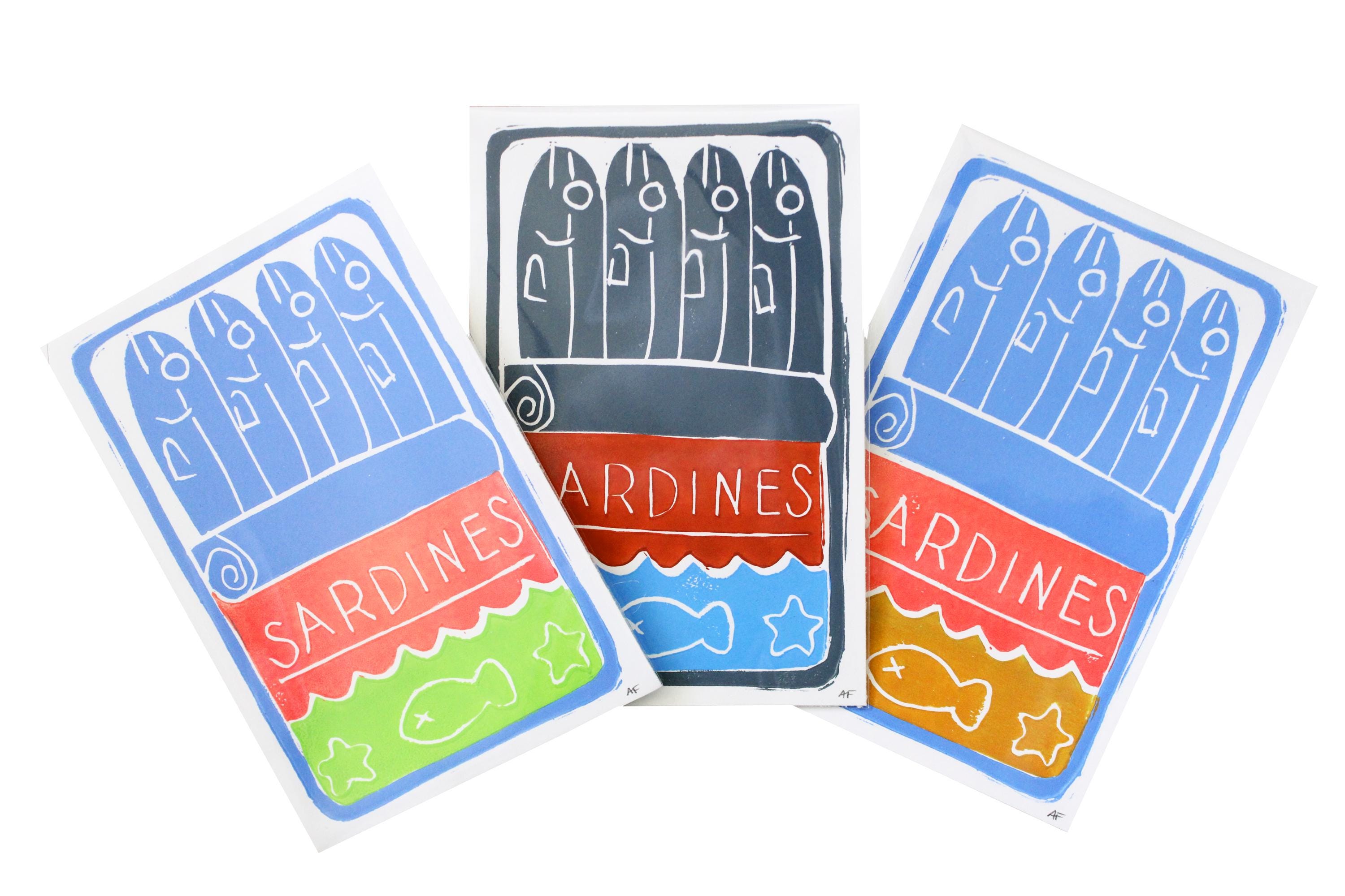 Mini Print Club, Handmade Linocut Prints & Stickers Each Month, Snail ...