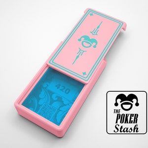 Pokerstash - The Pocket Toker - Jouw gepersonaliseerde 510 Vape-hoesje - 3D-geprint en gegraveerd