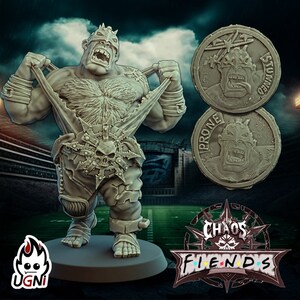 Fantasy Football Miniatures - Star Player Proxy - Ogre (Alt) + Marker - UGNI