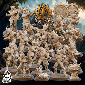 Fantasy Football Miniatures - High Elves Proxy Team - UGNI