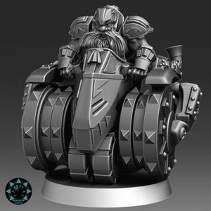 Fantasy Football Miniatures - Star Player Proxy - Dwarven Steamroller - RoP