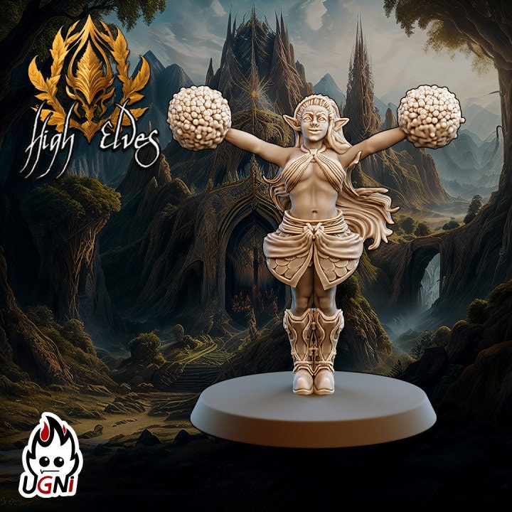 Figurines Proxy Fantasy Football - Cheerleaders Amazones UGNI - Neufes