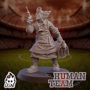 Fantasy Football Miniatures - Support Staff Proxy - Human Apothecary - UGNI