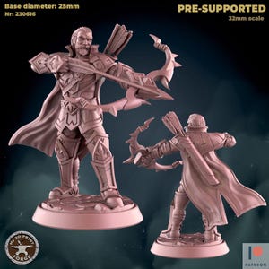Warcraft Miniatures - Nathanos Blightcaller With Bow - My3DPrintForge