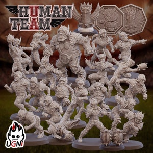Fantasy Football Miniatures - Human Proxy Team - UGNI