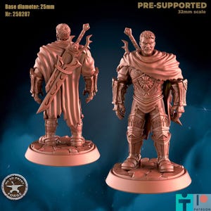 Warcraft Miniatures - Anduin Wrynn Variations - My3DPrintForge