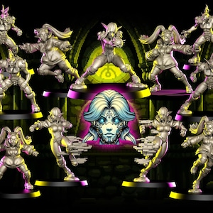 Fantasy Football Miniatures - Dark Elves “The Zonerunners” Part 1 & 2 - Torchlight