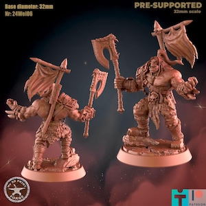 Warcraft Miniatures - Orc Warchief Grommash Hellscream Screaming - My3DPrintForge