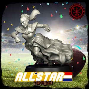Fantasy Football Miniatures - Star Player Proxy - Starla von Kill - Torchlight