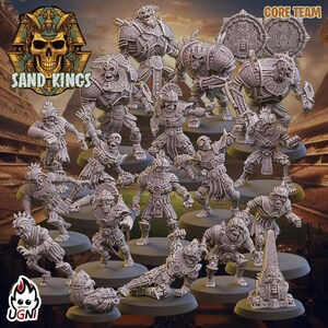 Fantasy Football Miniatures - Sand Kings Proxy Team - UGNI
