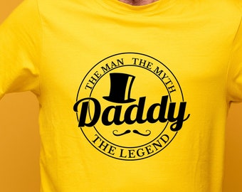 Legendaddy Vector Design: Father's Day T-shirt SVG PNG (Digital Download)