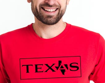 Texas State Outline Vector Design (svg, png, eps, ai) Digital Download