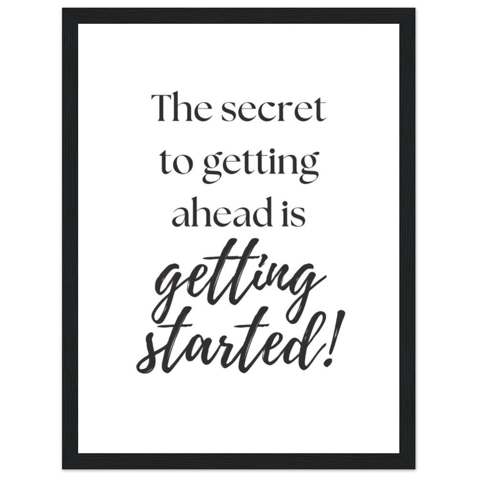 Cristoferideas: The Secret To Getting Ahead. - 7lm51ht