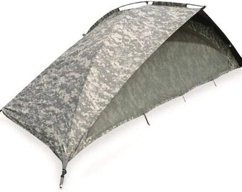 Dresmannst US Army Issue 1 Man Tent Combat Shelter Tent complete ACU