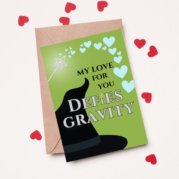 Wicked - Broadway-Inspired Valentines - Embrace your shared love for musical theater and celebrate love!