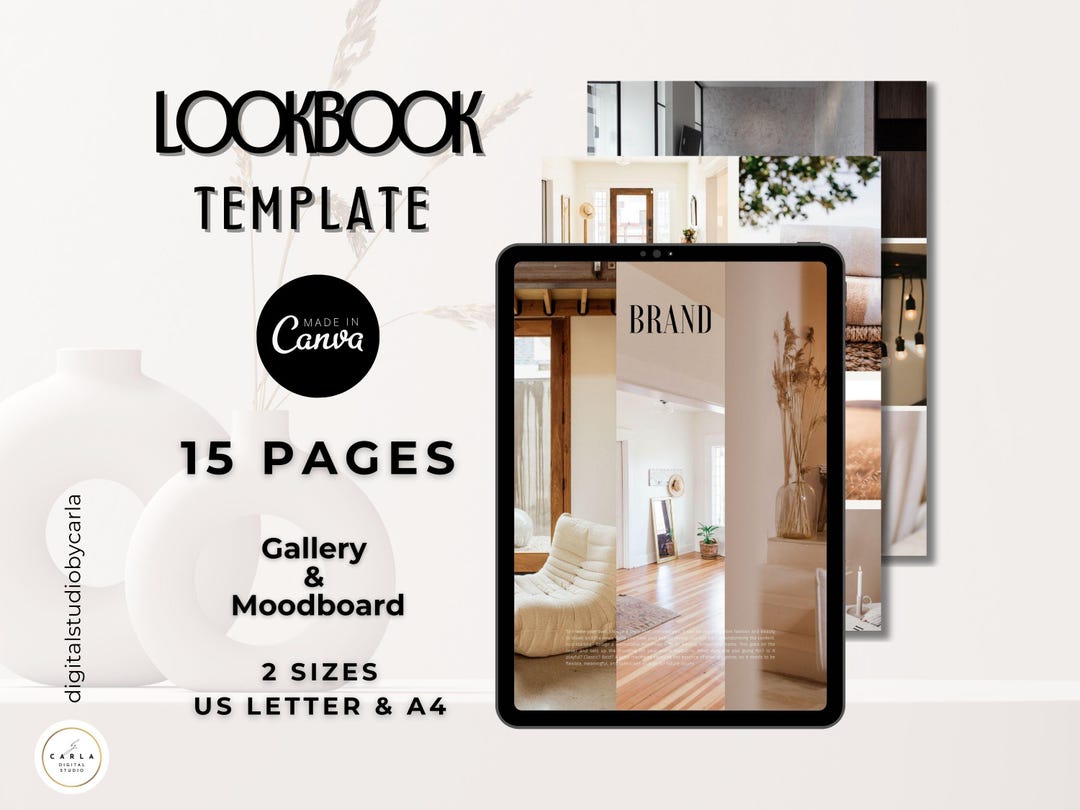 Interior Design Lookbook Lead Magnet | Digital Magazine | Lookbook ...