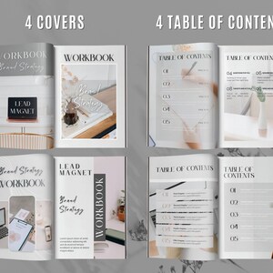 Ebook Template Canva Marketing Strategy Brand Workbook Lead Magnet ...
