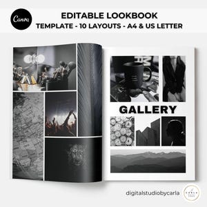 Fashion Lookbook Lead Magnet | Canva Magazine Template | Digital Lookbook & Catalog Template | Fashion Magazine | Instant Download