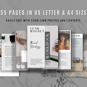 Ebook Template Canva Marketing Strategy Brand Workbook Lead Magnet ...