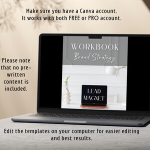 Ebook Template Canva Marketing Strategy Brand Workbook Lead Magnet ...
