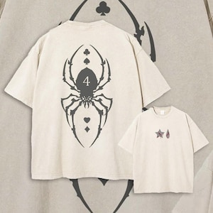T-shirt anime chasseur - Kura. Oeuvre d'art inspirée d'une scène de bataille de Pika VS Uvo.Gin - T-shirt en coton épais imprimé recto-verso pour les fans A21