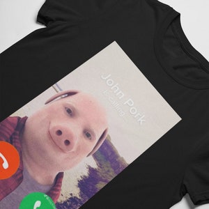 John Pork Meme T-shirt chemise cadeau drôle 6