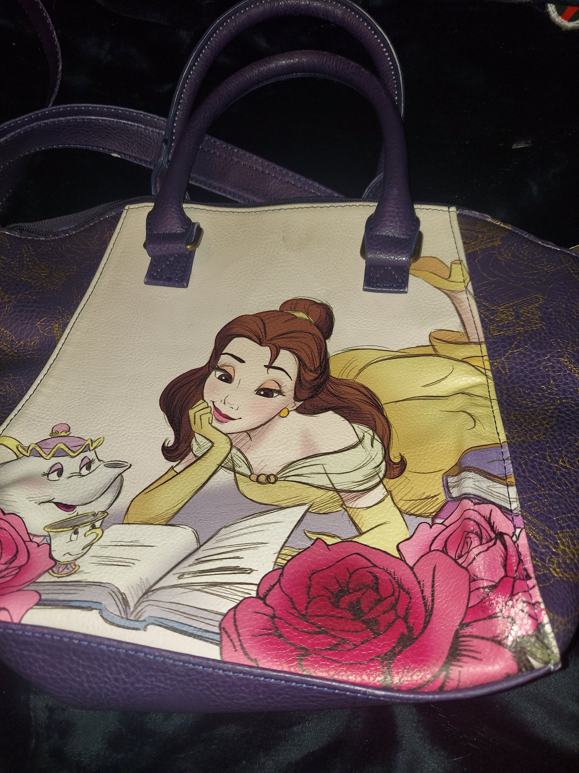 Loungefly belle purse 2025