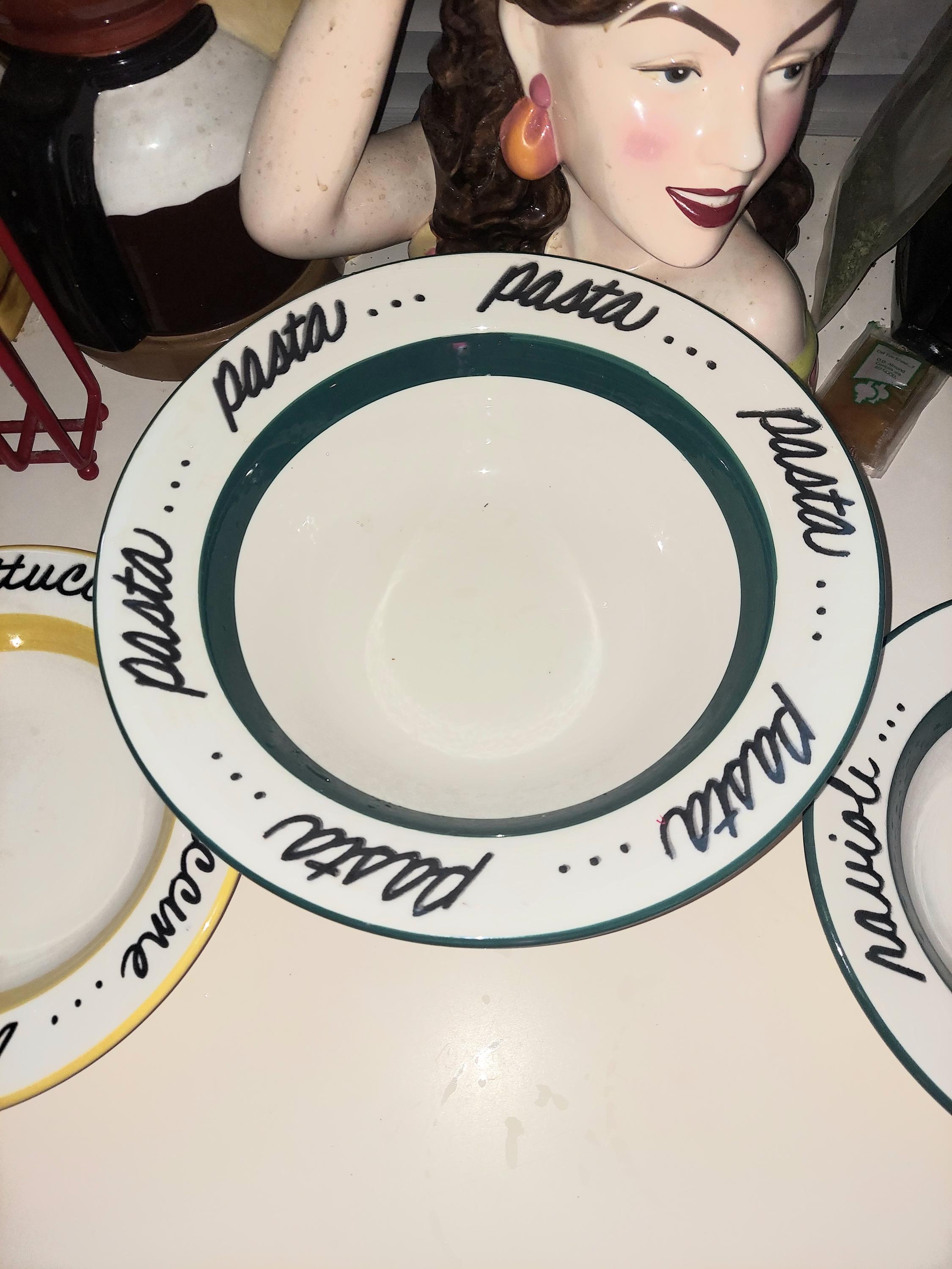 イタリアPier1 パスタ皿&プレート2セット カレー皿 パスタ皿 2枚セット ステラ 美濃焼 ペアプレート 25cm
