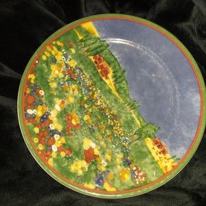 Set Of 6 Villeroy & Boch Key Grand 8 1/4&quot;  Salad Plates  TIPO VIVA MONET Retired plates vintage plates  Retail on  Replacement site 100 each